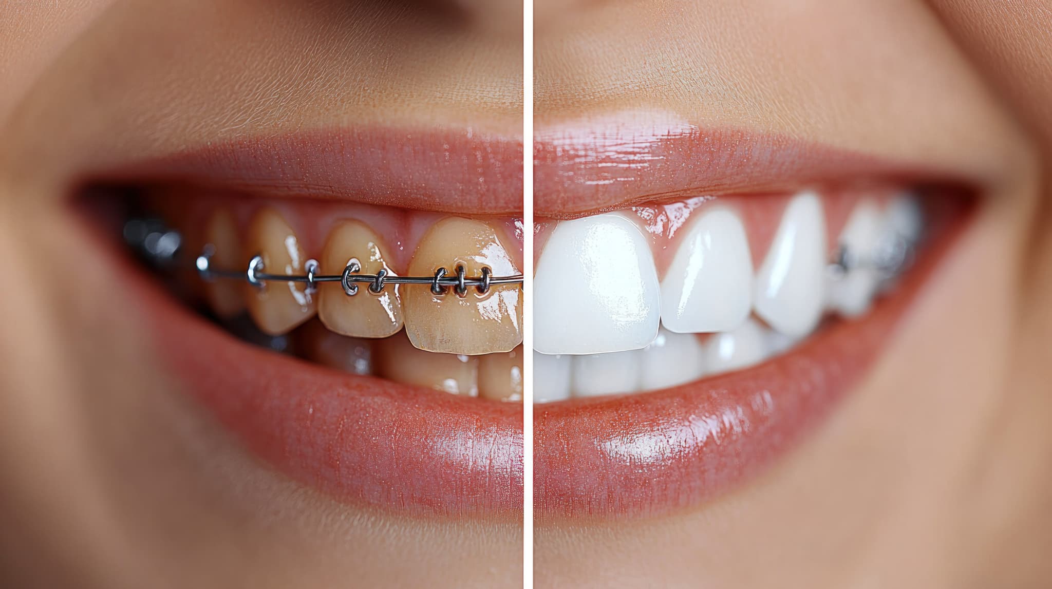 審美歯科の施術ビフォーアフター