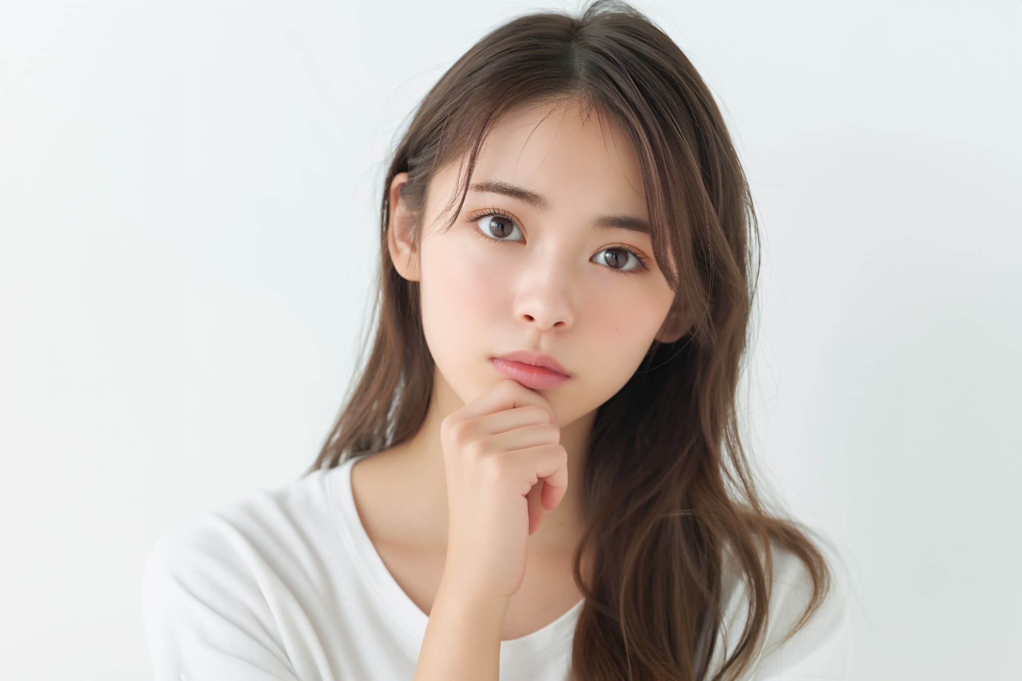 セラミックの歯は交換できるのか考える女性