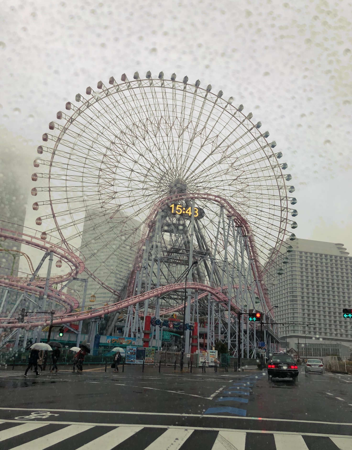 あいにくの雨(;_;)